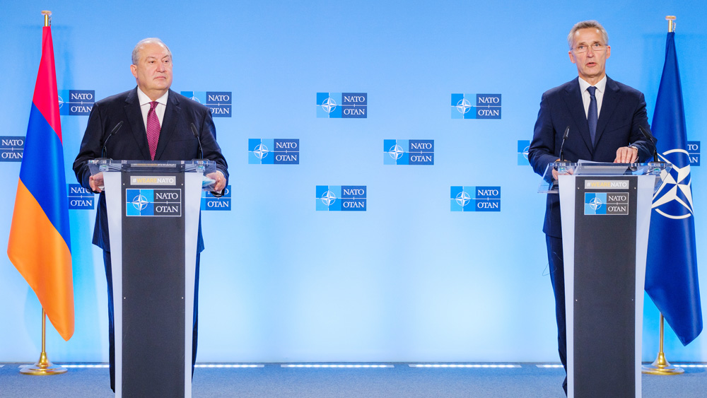 Արմէն Սարգսեան եւ Եէնս Սթոլթենպերկ