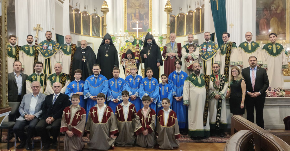 Դրուագ մը արարողութենէն (Լուսանկարը՝ Պատրիարքարանէն)